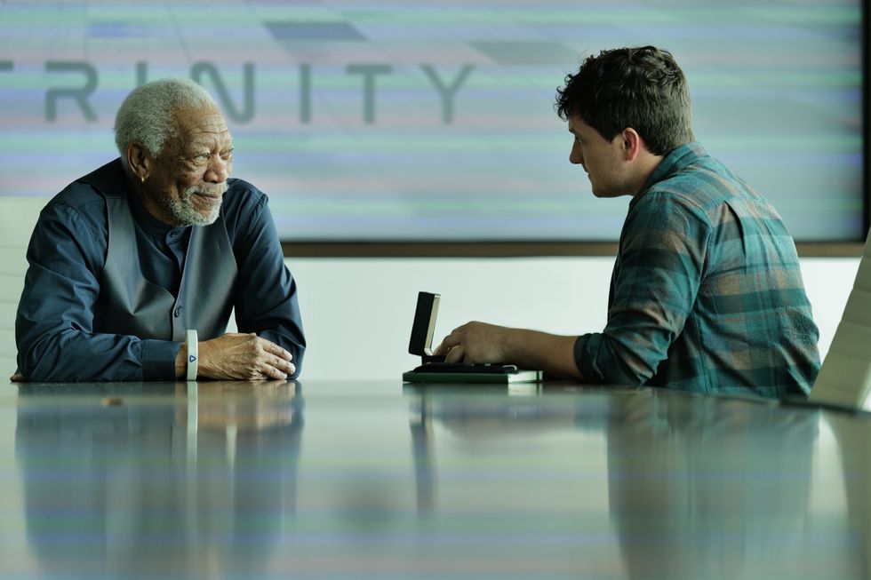 Peategelane Josh Hutcherson ja tehnoloogiaguru Morgan Freeman