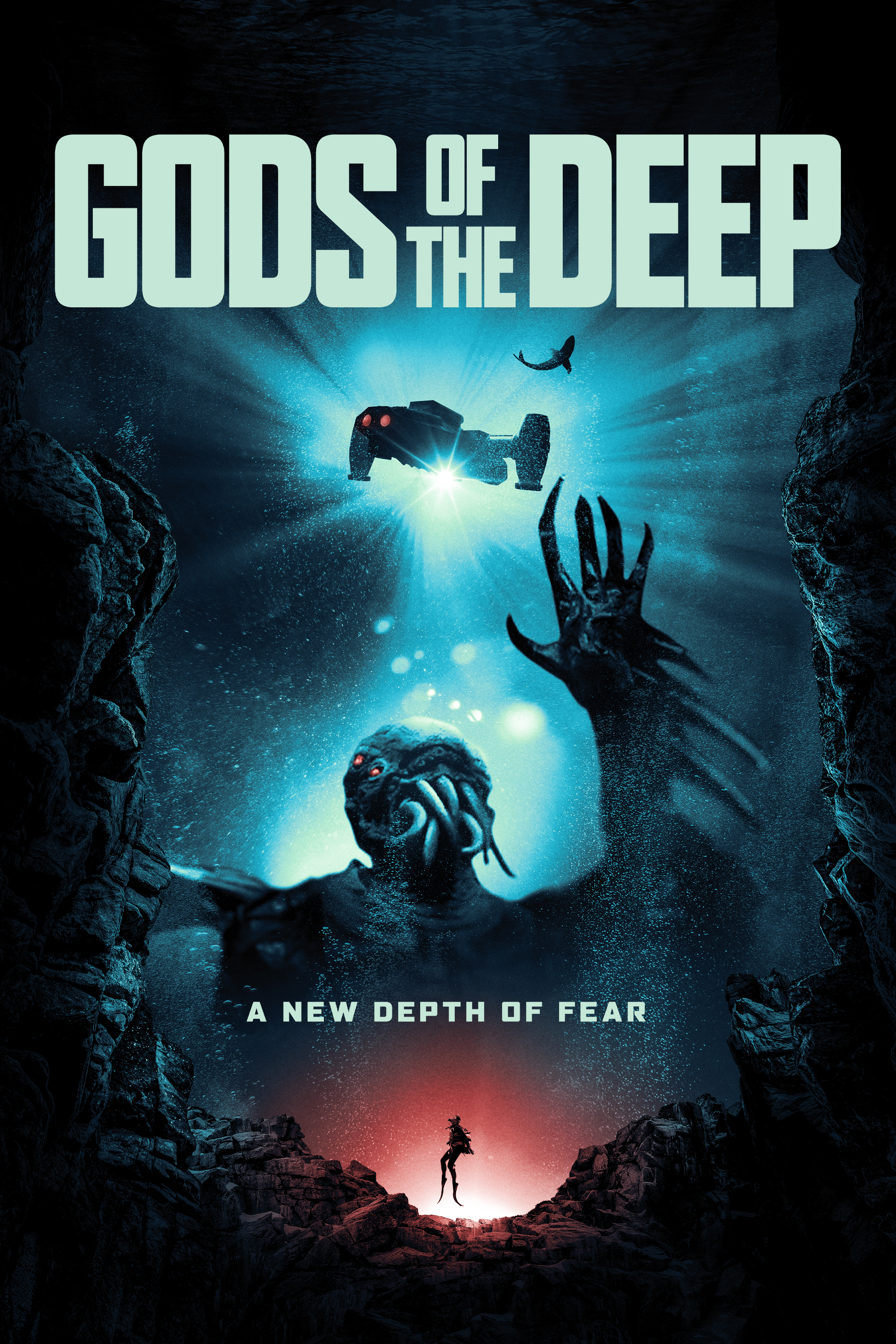 Filmi "Gods of the Deep" plakat